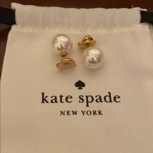 Kate Spade Disco Pansy Reversible Pearl Earrings